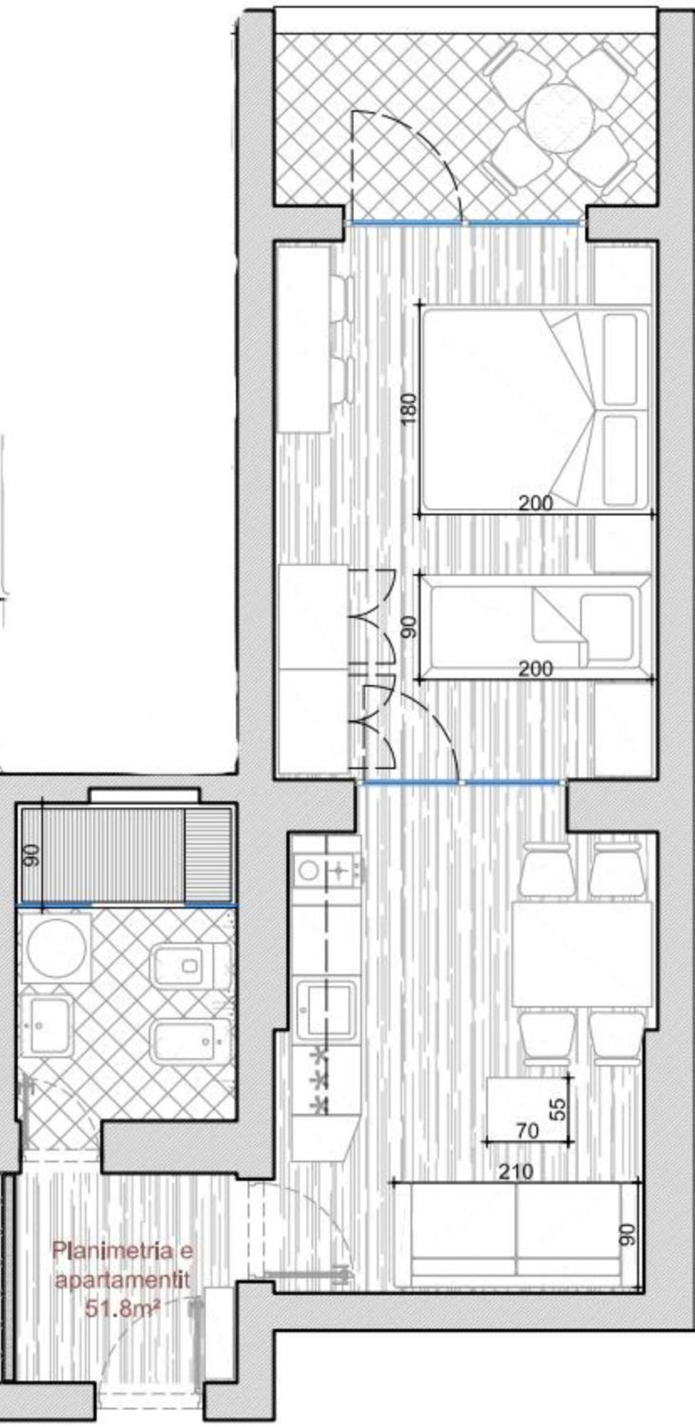 Apartamento Urban Life Tirana- &
